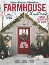 Cover image for Better Homes & Gardens Bookazines: BH&G Farmhouse Christmas 2021